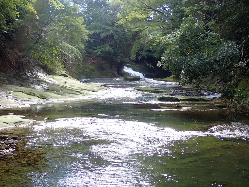 沢旅 粟又の滝へ